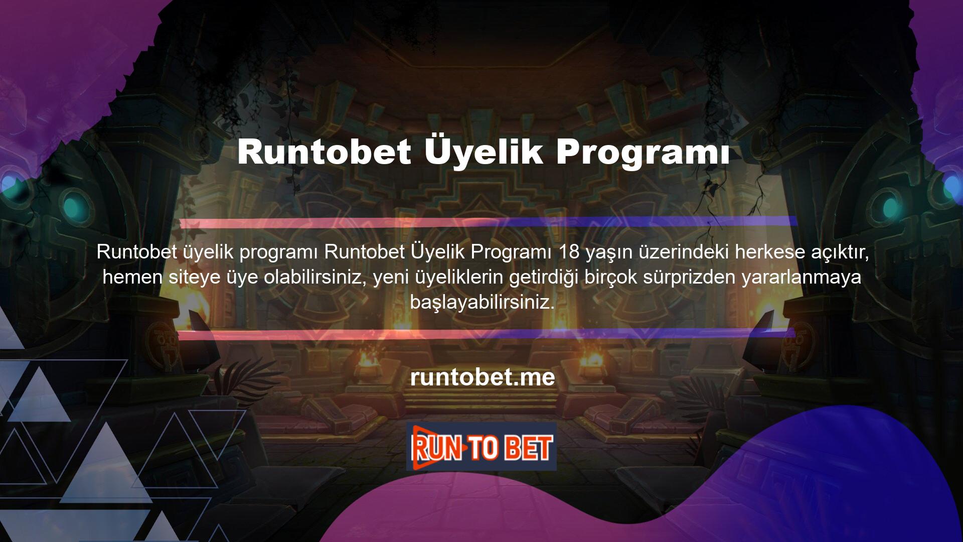Runtobet bahis sitesi, en yüksek kalite ve en kazanan canlı bahis oyuncuları için buluşma noktasıdır